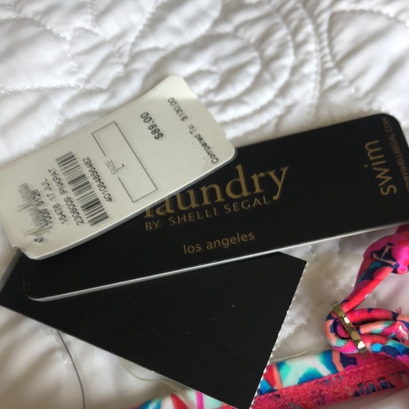 Laundry by Shelli Segal Swimsuit pink floral - Picture 5 of 7